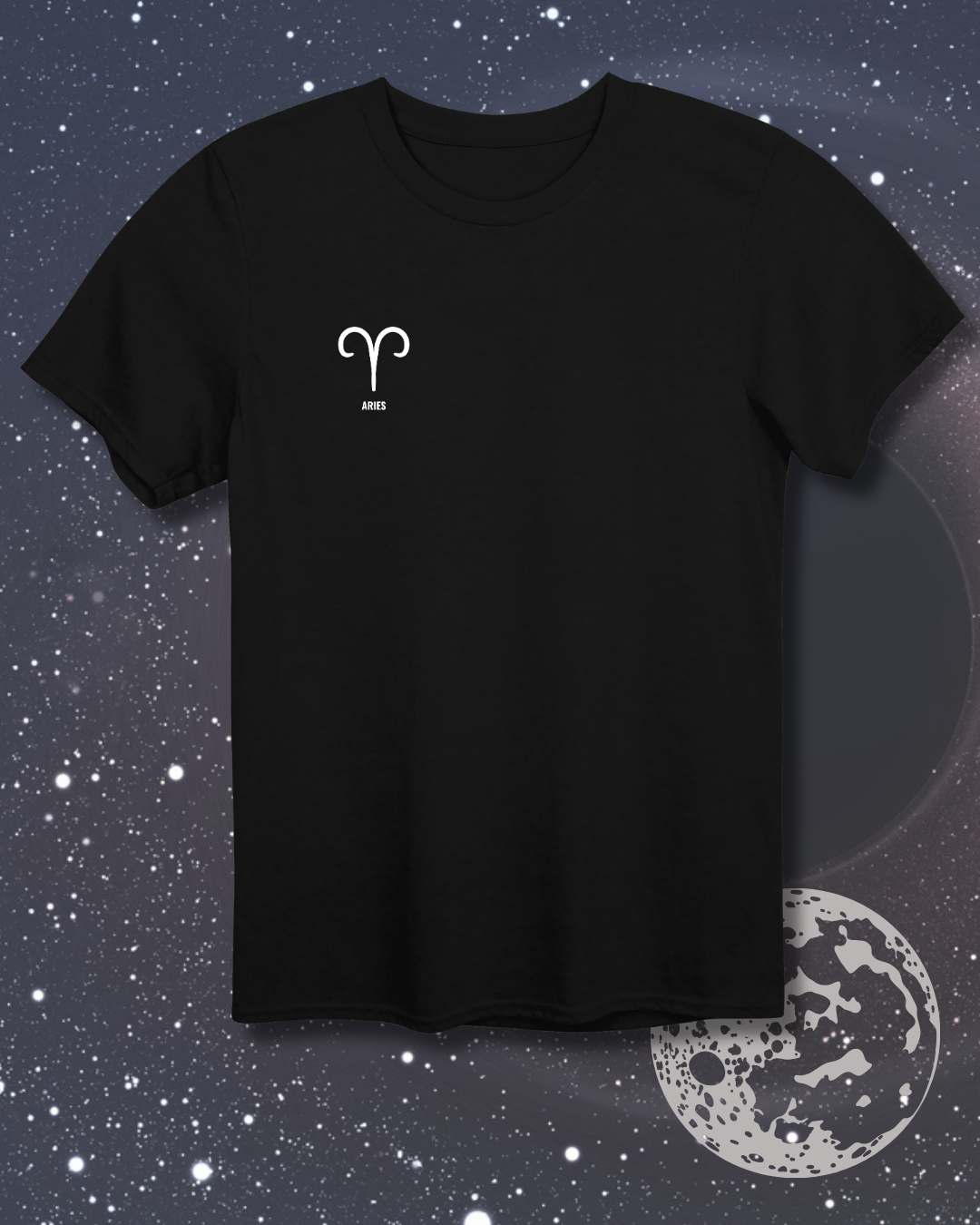 Aries T-Shirt - Astrological Ram Design