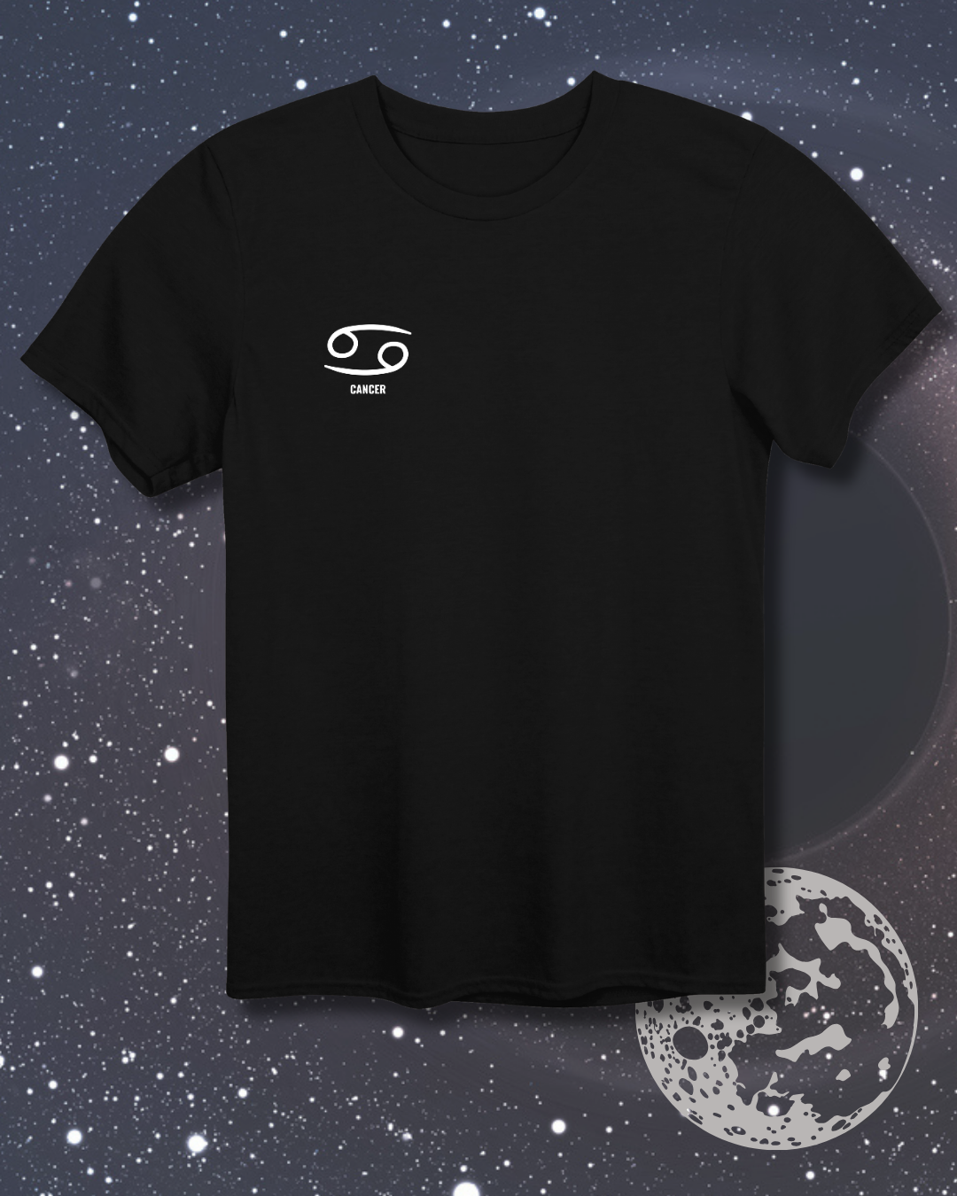 Cancer T-Shirt - Astrological Crab Design