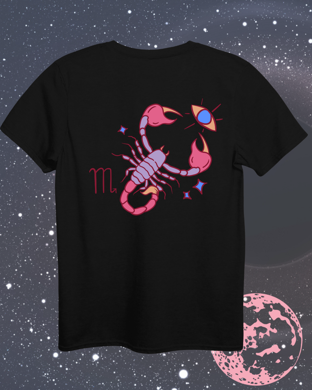 Scorpio T-Shirt - Astrological Scorpion Design