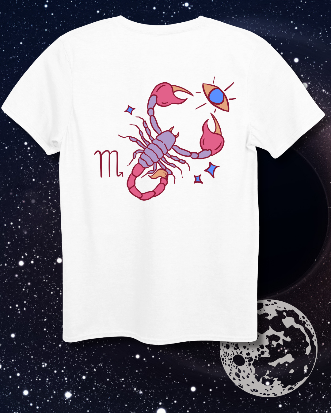Scorpio T-Shirt - Astrological Scorpion Design