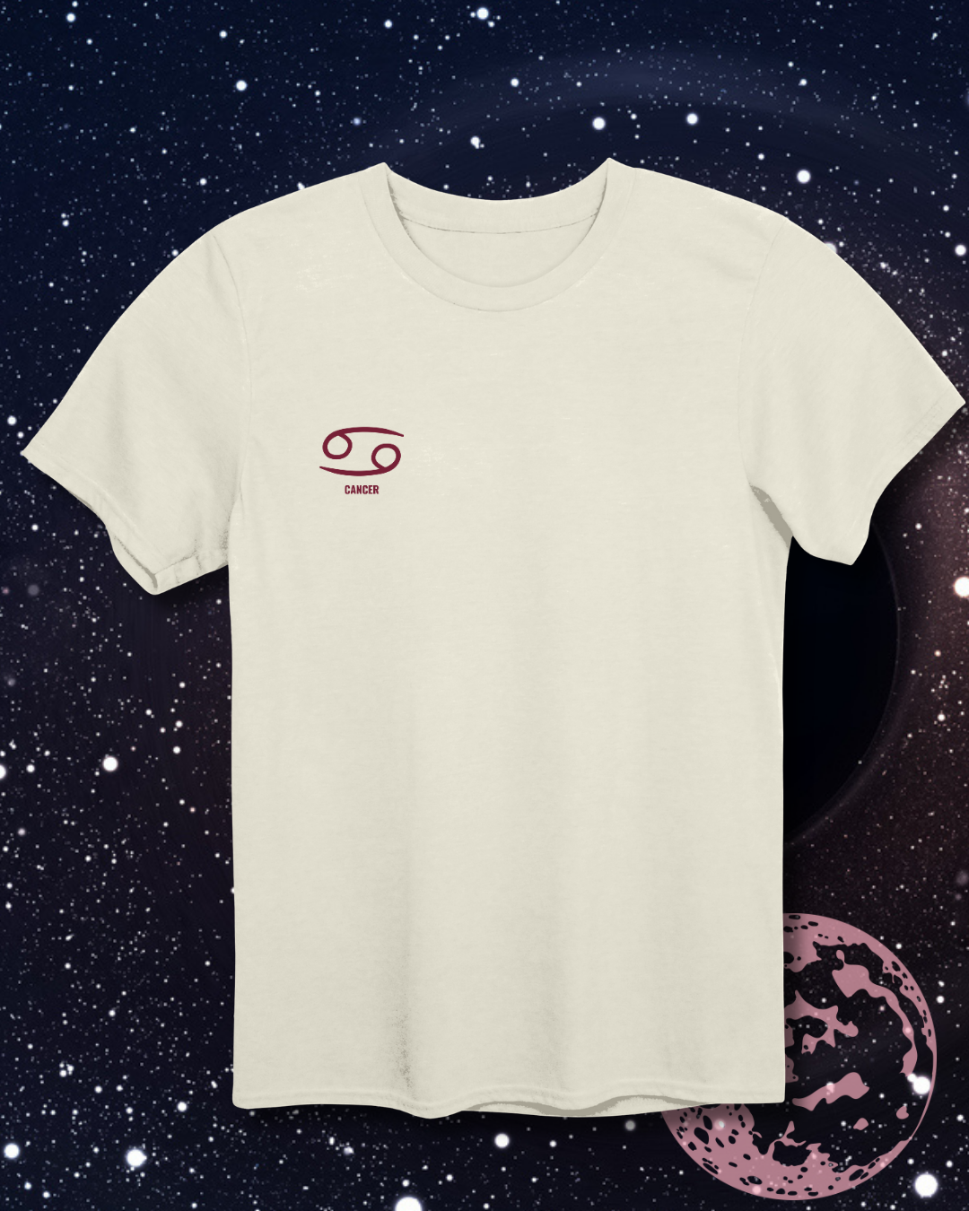 Cancer T-Shirt - Astrological Crab Design
