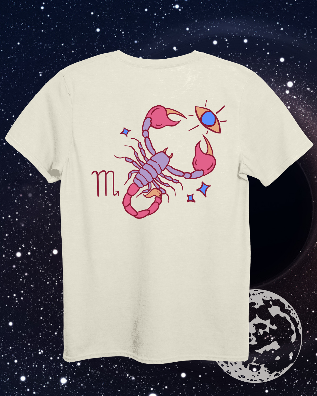 Scorpio T-Shirt - Astrological Scorpion Design