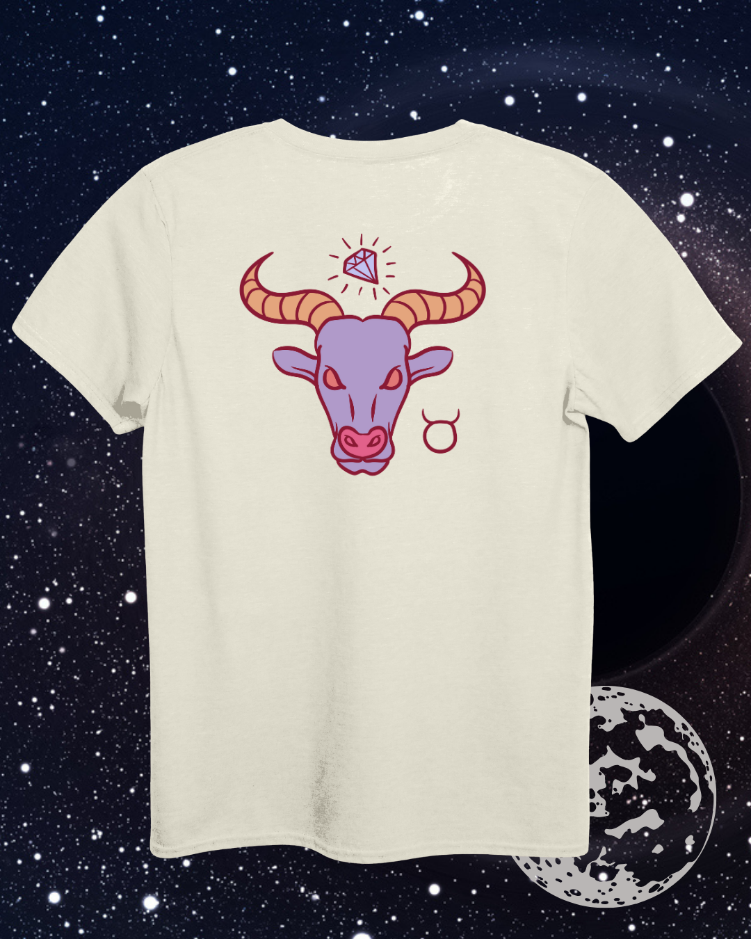 Taurus T-Shirt - Astrological Ram Design