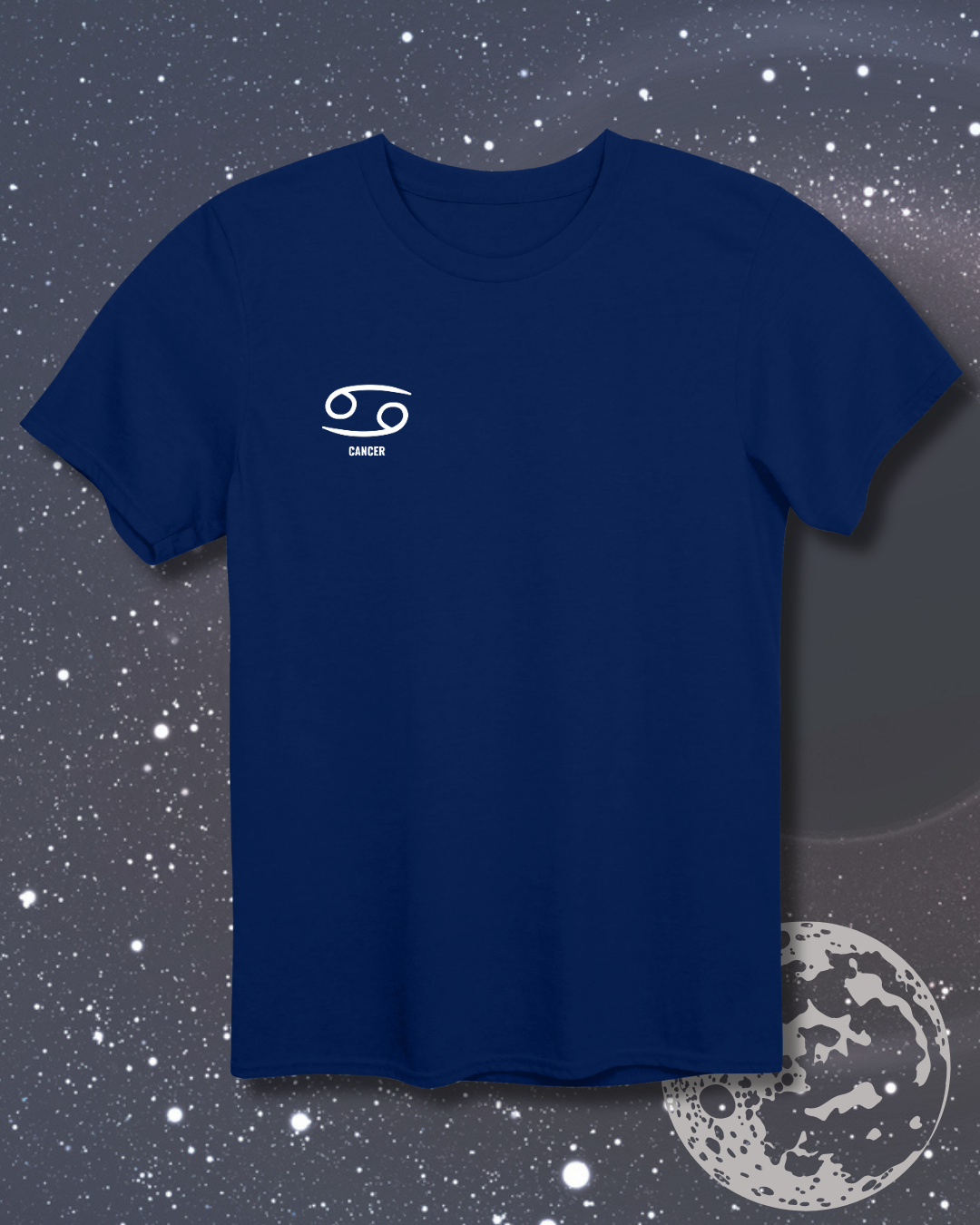 Cancer T-Shirt - Astrological Crab Design