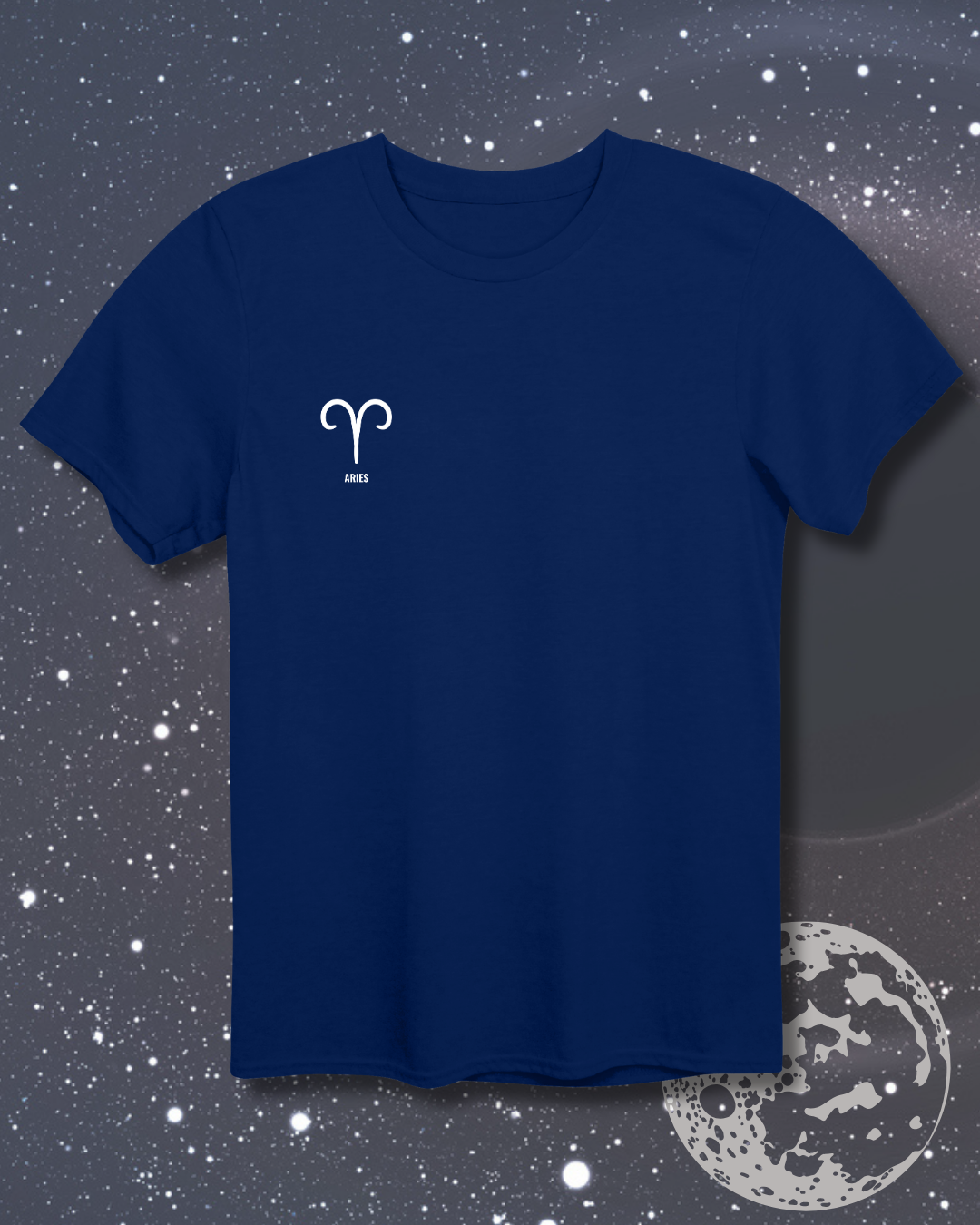 Aries T-Shirt - Astrological Ram Design
