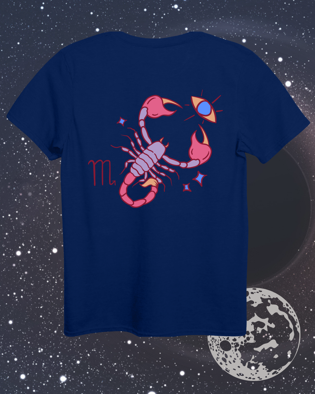 Scorpio T-Shirt - Astrological Scorpion Design