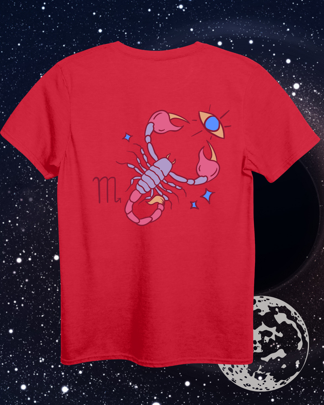 Scorpio T-Shirt - Astrological Scorpion Design