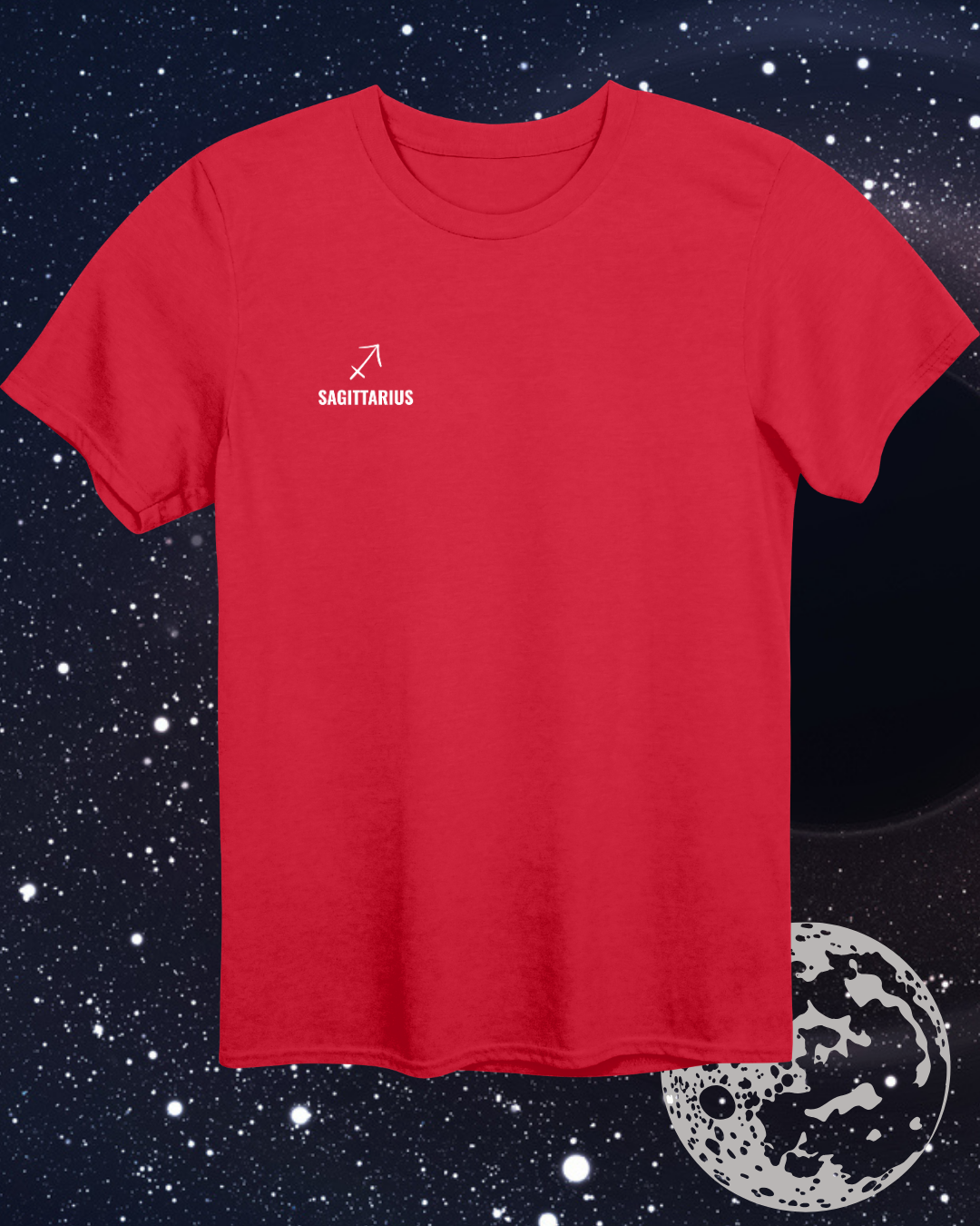 Sagittarius T-Shirt - Astrological Bow and Arrow Design