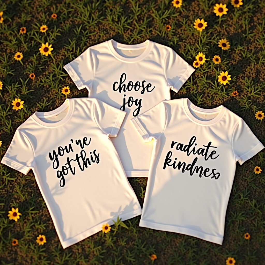 Good Vibes Only: Positive Sayings Apparel