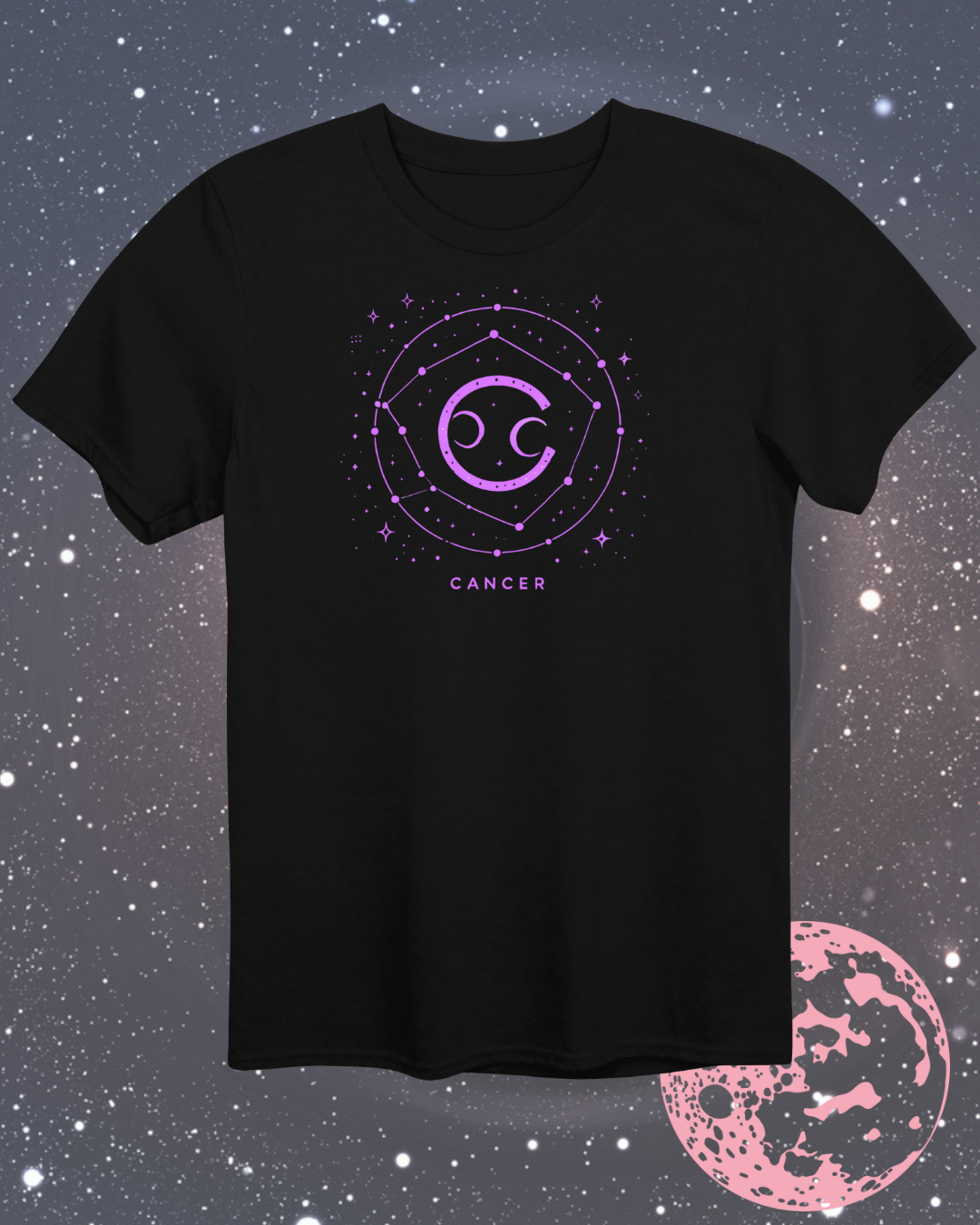Cancer Constellation T-Shirt