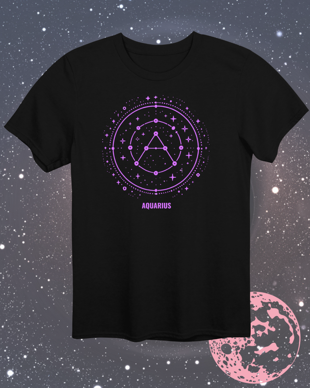 Aquarius Constellation T-Shirt