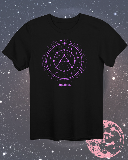 Aquarius Constellation T-Shirt