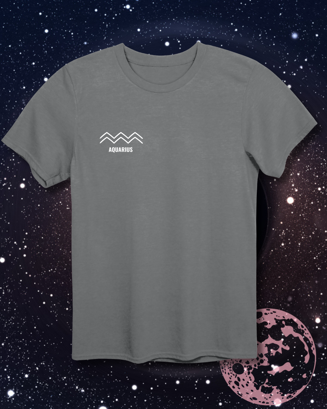 Aquarius T-Shirt - Astrological Water Carrier Design