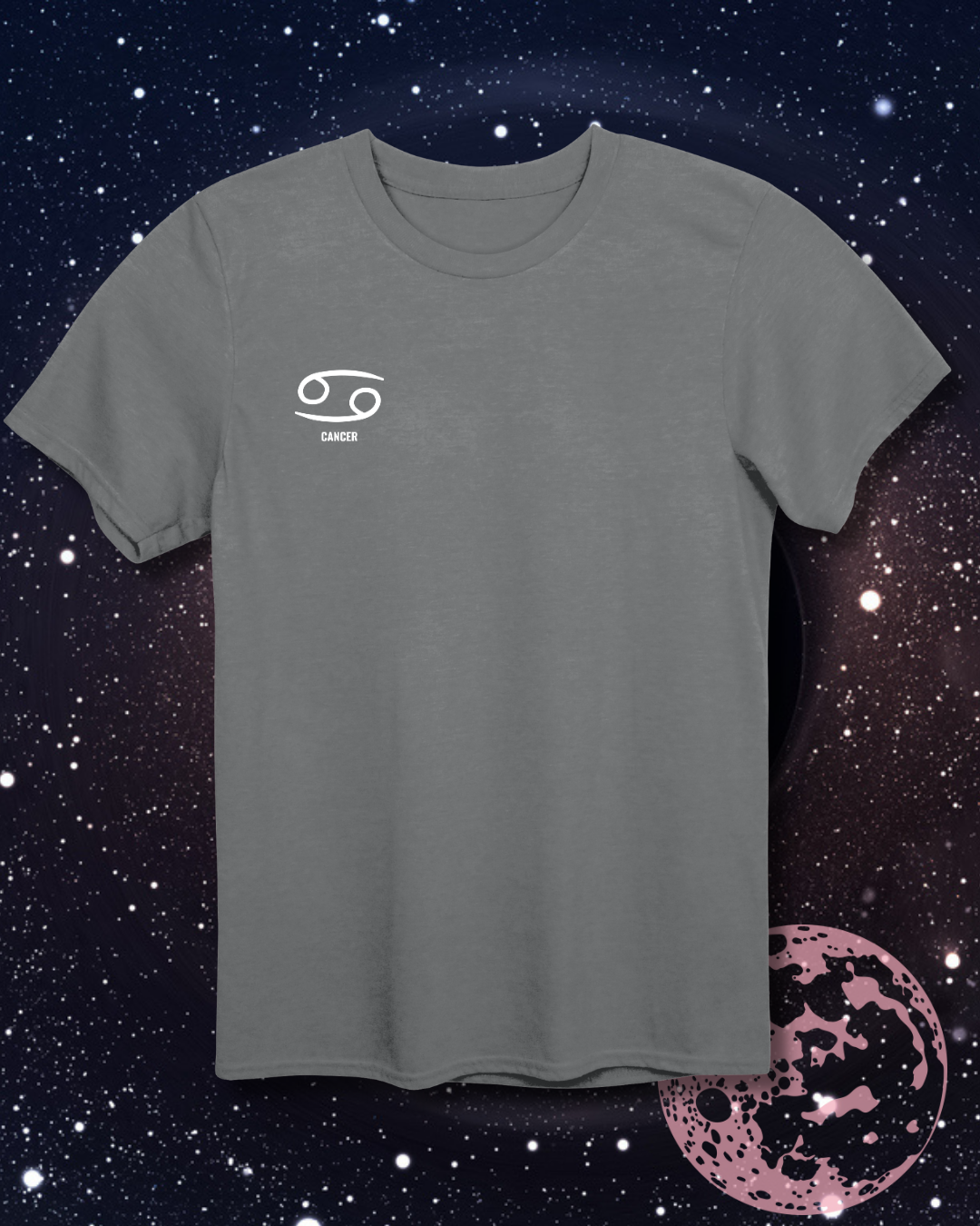 Cancer T-Shirt - Astrological Crab Design