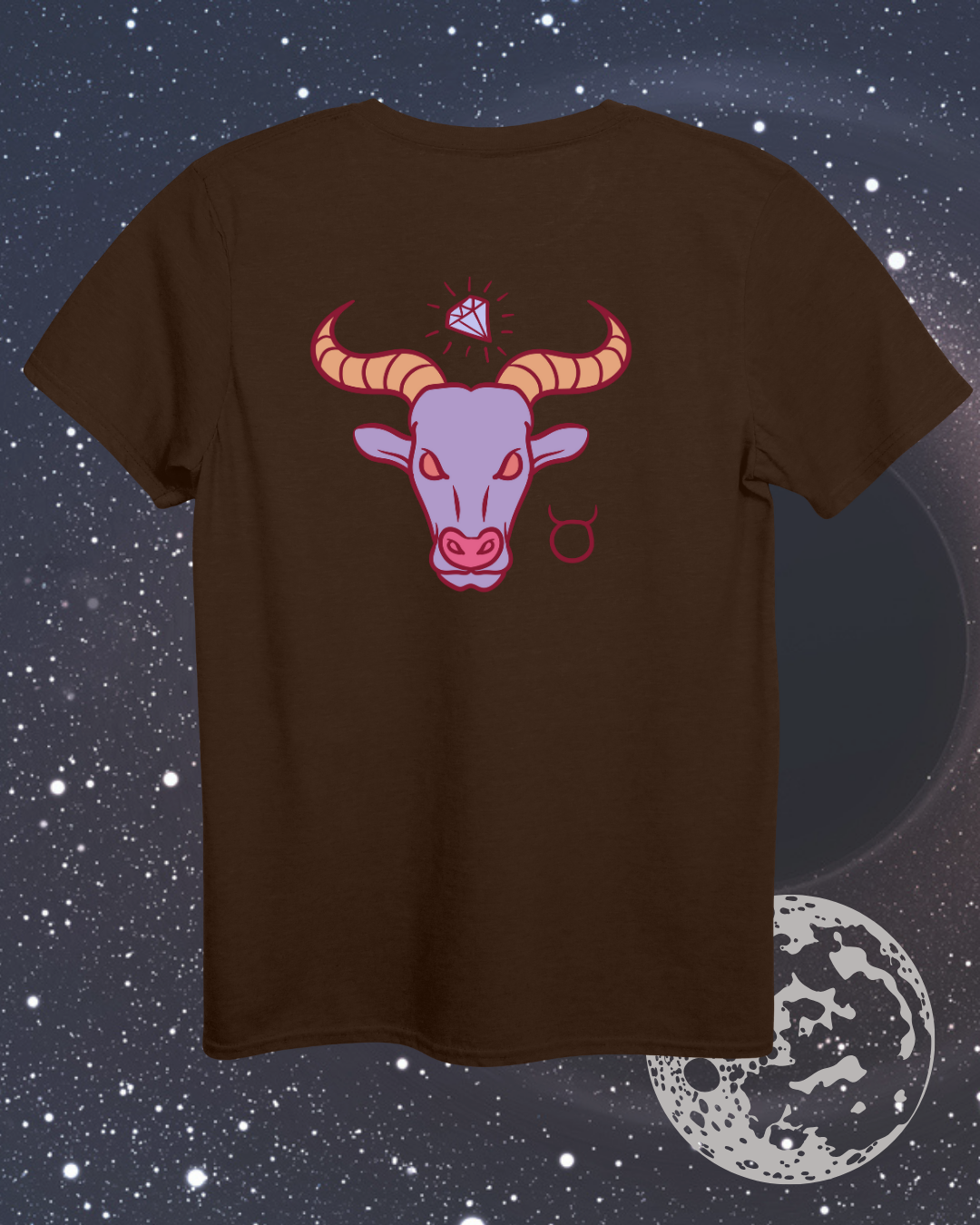 Taurus T-Shirt - Astrological Ram Design