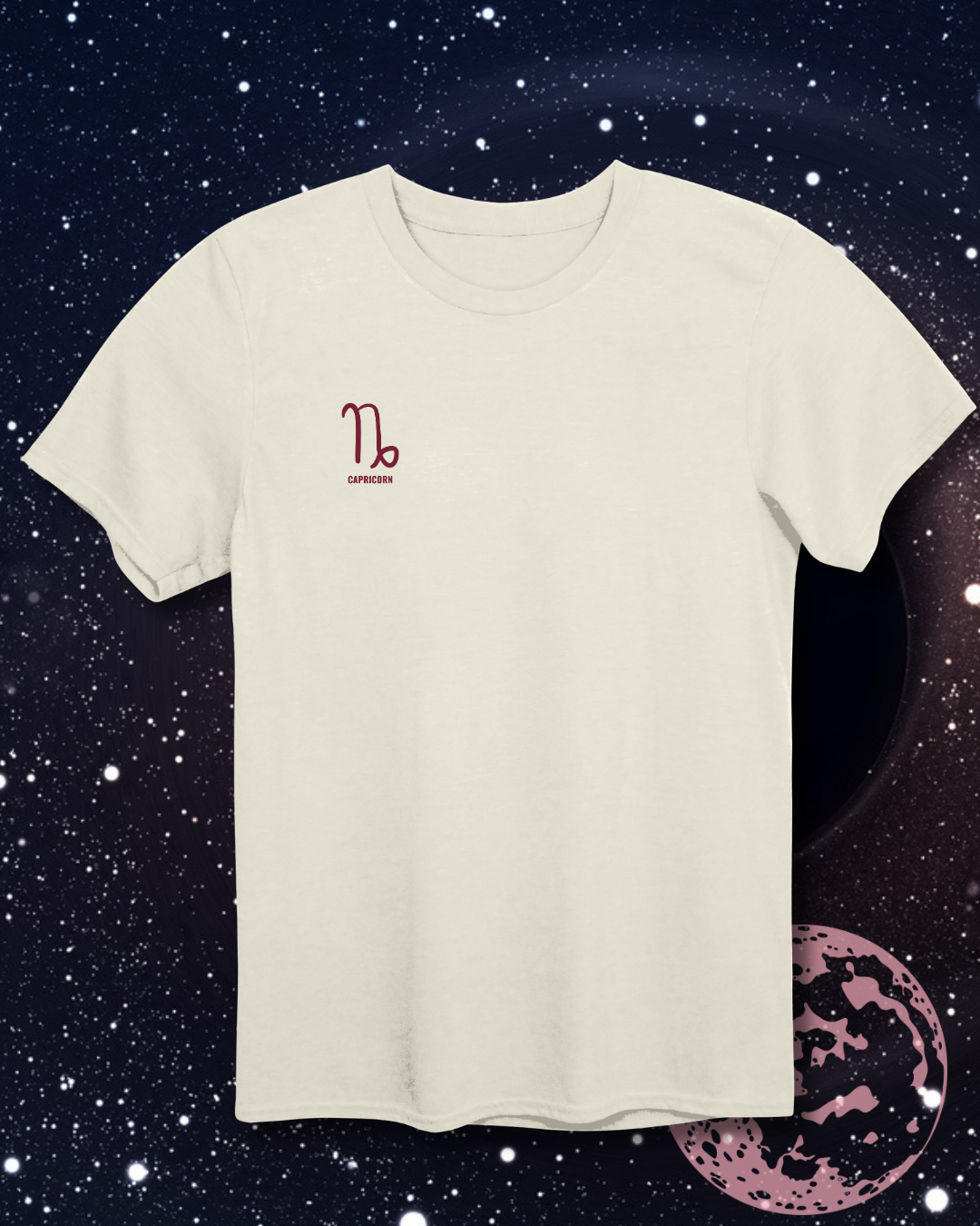Capricorn T-Shirt - Astrological Sea Goat Design