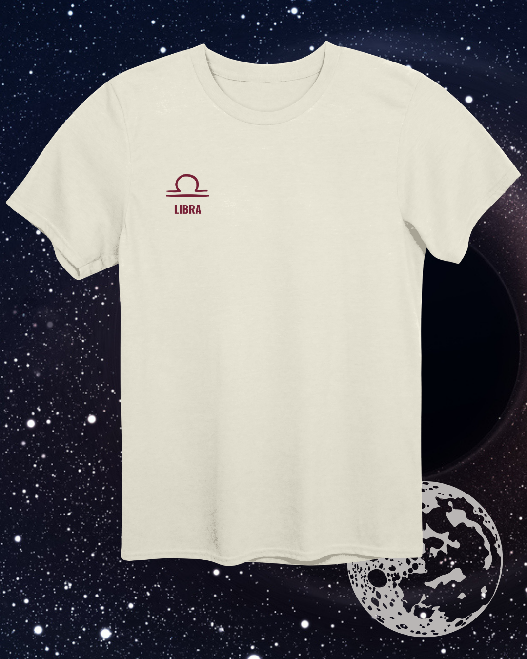 Libra T-Shirt - Astrological Scales Design