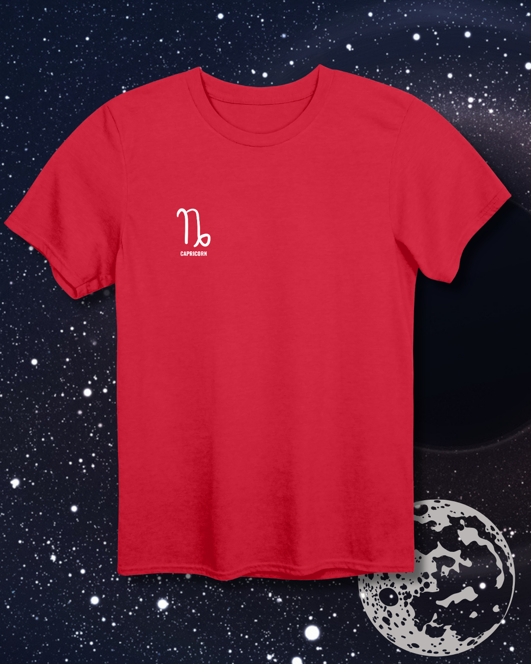 Capricorn T-Shirt - Astrological Sea Goat Design
