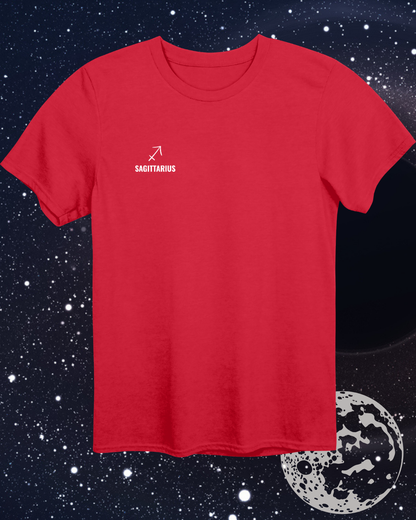 Sagittarius T-Shirt - Astrological Bow and Arrow Design