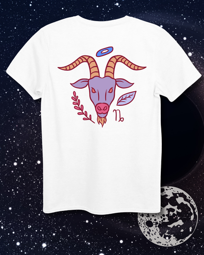 Capricorn T-Shirt - Astrological Sea Goat Design