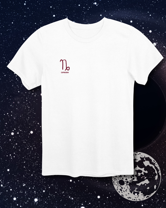 Capricorn T-Shirt - Astrological Sea Goat Design