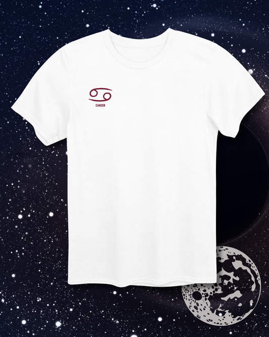 Cancer T-Shirt - Astrological Crab Design