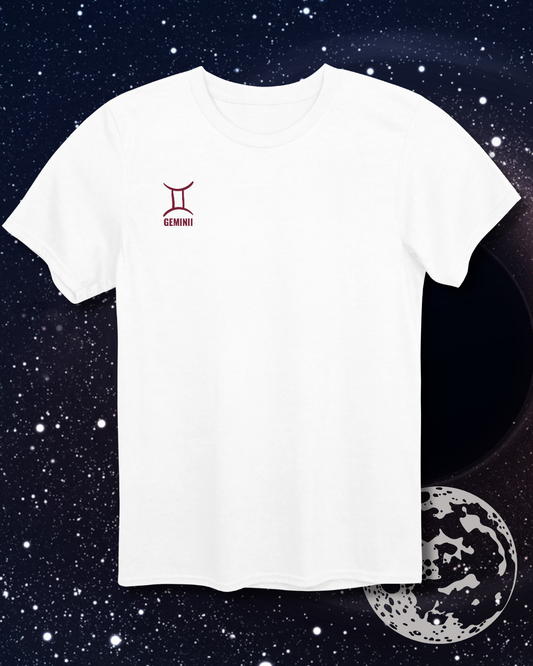 Gemini T-Shirt - Astrological Two Women Design
