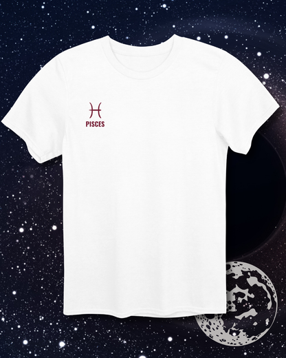 Pisces T-Shirt - Astrological Fish Design