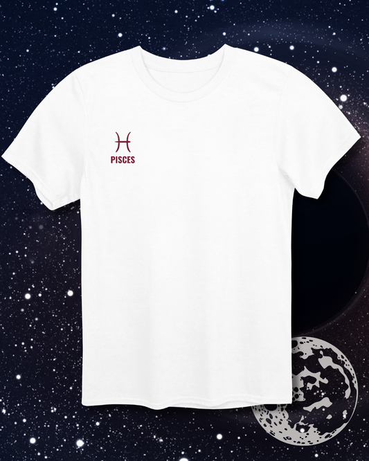 Pisces T-Shirt - Astrological Fish Design